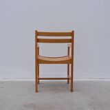 Fauteuil en orme massif, 1970