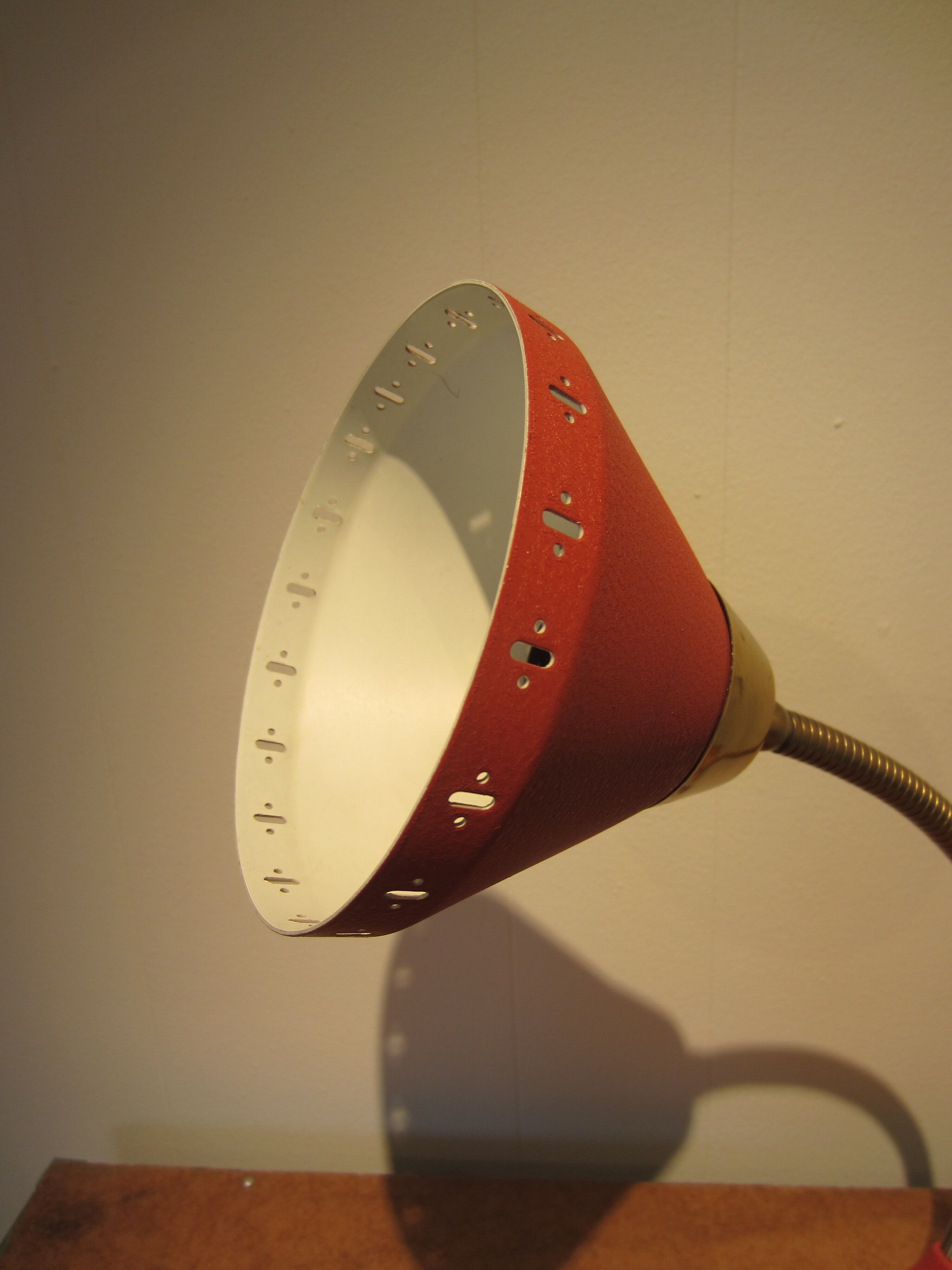 Scandinavian EWÅ articulated lamp for table or wall mounting.