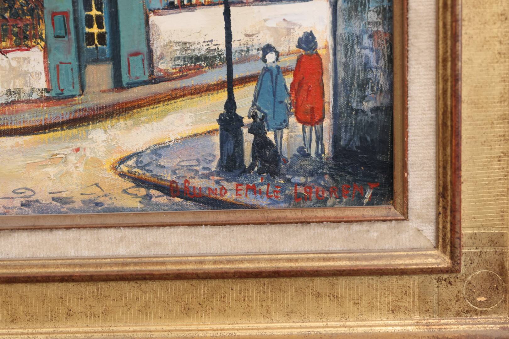 Oil on canvas - Bruno Emile Laurent