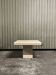 Italian travertine coffee table, 1970s design
