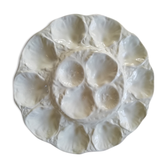 Oyster dish in barbotine