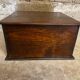 Vintage pathé vinyl record storage cabinet with 2 wooden compartments and hinged doors (wine)