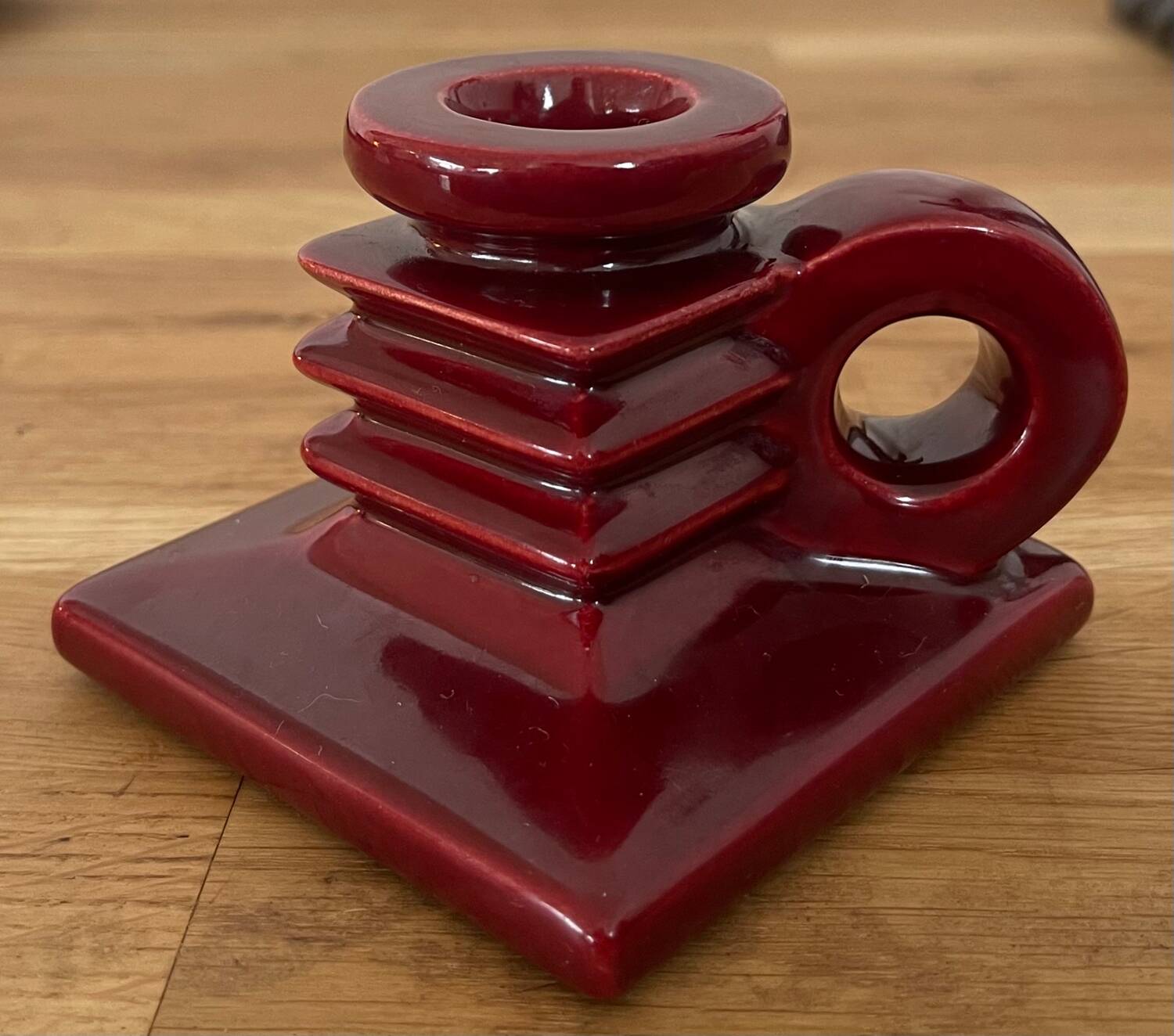 Art Bordeaux Ceramic Candle Holder
