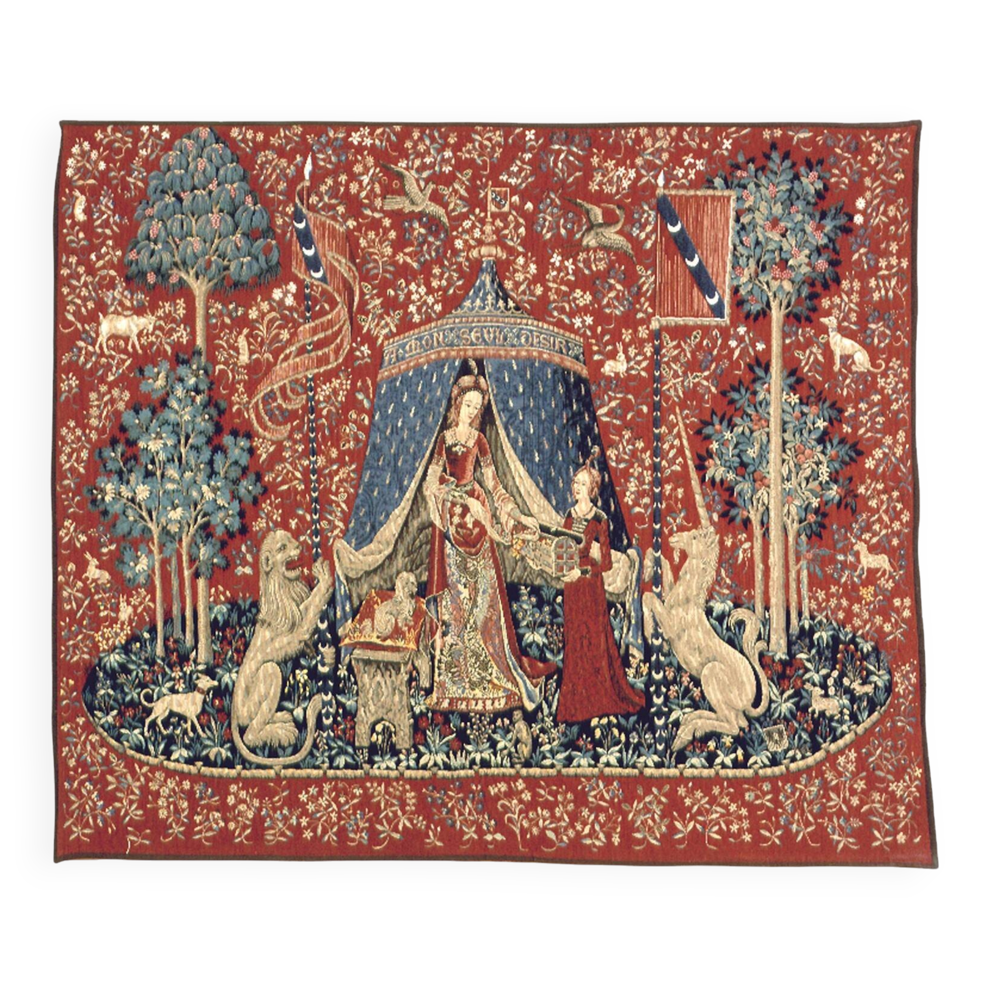 Halluin tapestry - pansu tapestry - medieval tapestry
