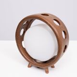 Round Ceramic Table lamp .1960s Germany