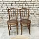 Lot 2 chaises bistrot Fishel