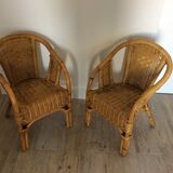 Rattan chair 1970
