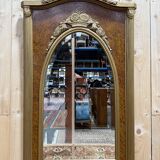 Art Deco period mirror in painted wood