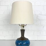 Scandinavian ceramic table lamp, Nils Kähler for HAK, Denmark, 1960s