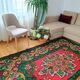 Tapis en laine roumain fait à la main, 247X177 cm