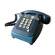 Vintage Socotel phone blue
