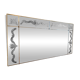 Art Deco sculpted bistro brasserie mirror 1960