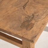 Antique square coffee table (c.1900) #6