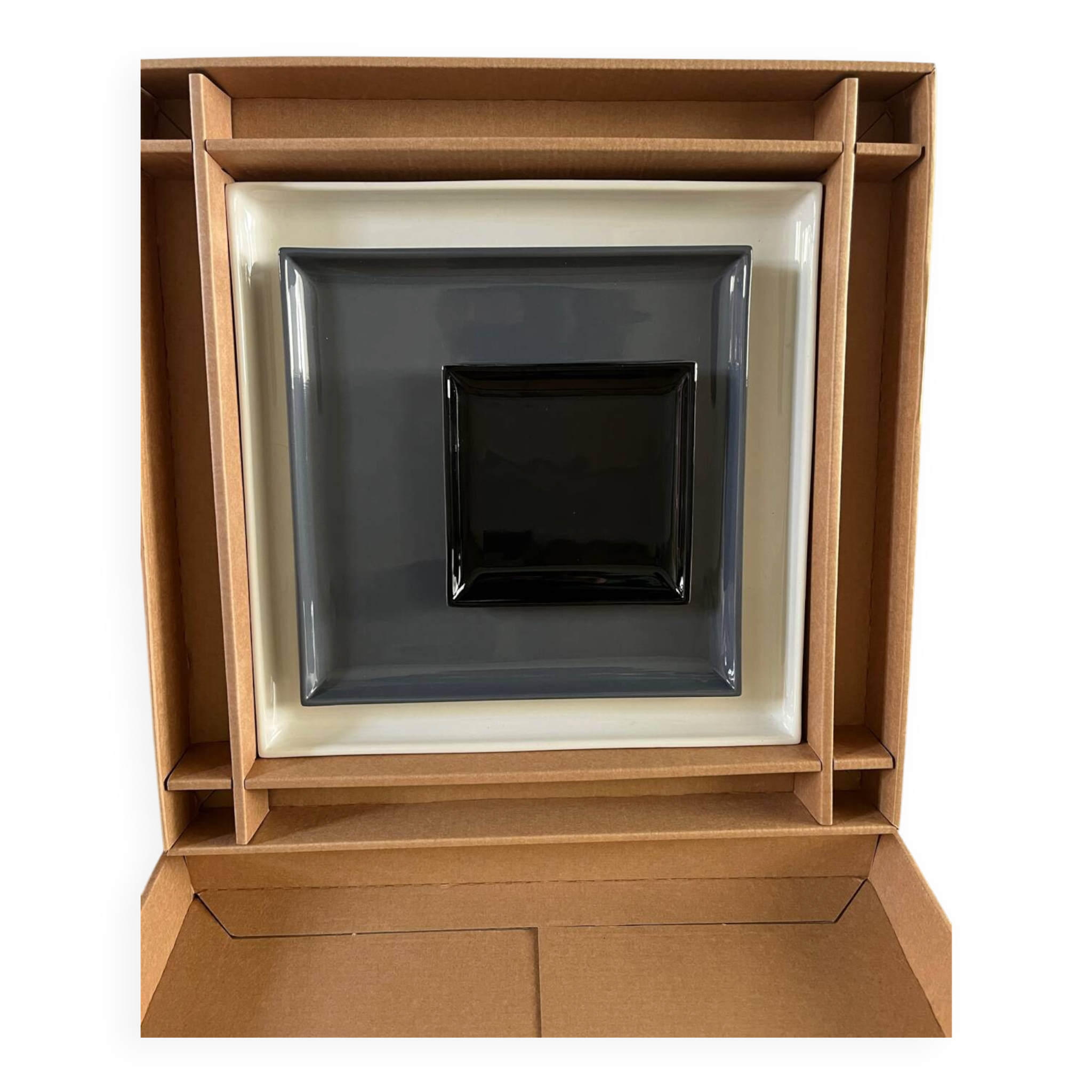 Set of plates Josef Albers – limited edition Museum of Modern Art
