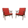 Pair of midcentury armchairs by Jaroslav Šmídek for TON, 1970´s