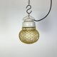 Vintage White Porcelain Pendant Light, 1970s