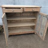 Parisian buffet in natural wood