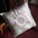 Old embroidered cushion