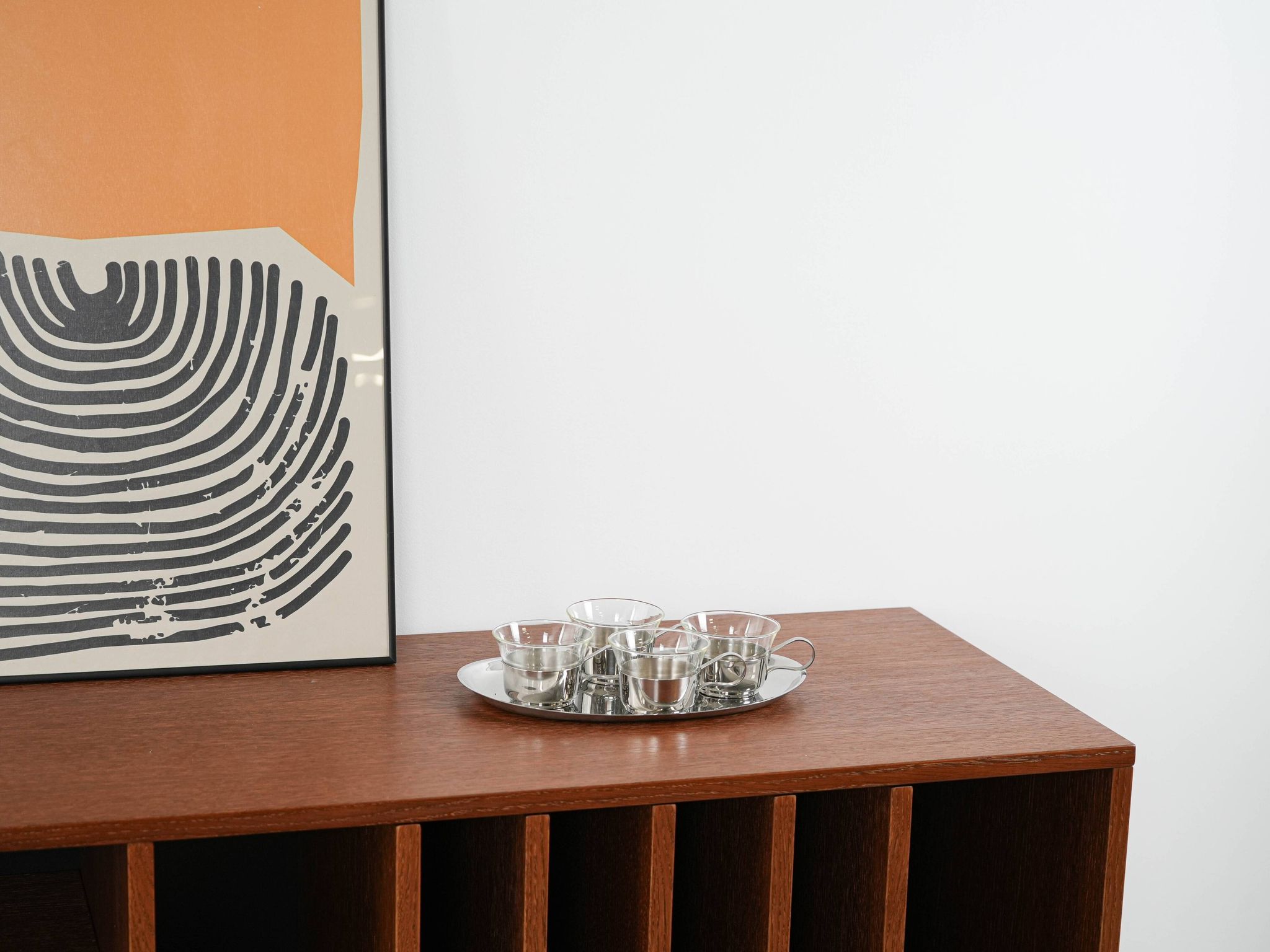 Serving set, Italian design, 1970s, made in Italy