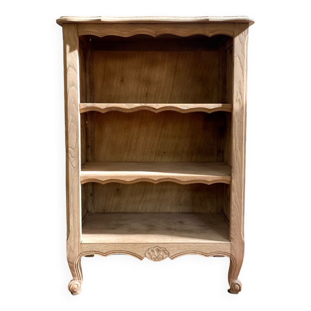 Petite bibliothèque bilbus en bois ancien | Selency