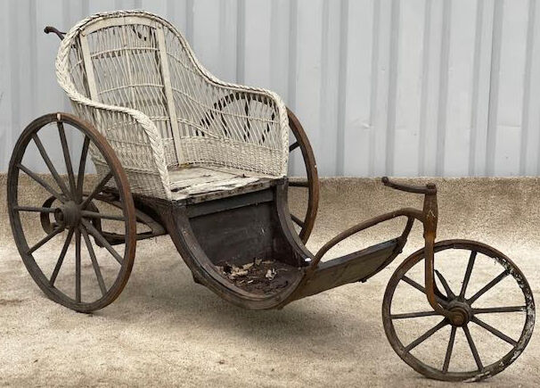 Vintage artisanal tricycle