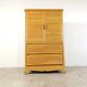 Armoire en plaquage de rotin, 1970
