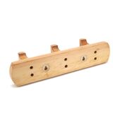 Pine wood coat rack, 70s mountain chalet