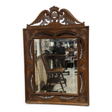 Breton openwork walnut mirror