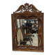 Breton openwork walnut mirror