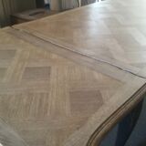 Old dining table with extensions