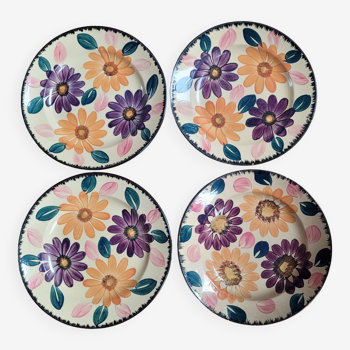 Set 4 assiettes plates Balkan Van Gogh