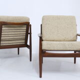 Pair of Easy Chairs by Svend Åge Eriksen for Glostrup