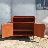 Mid-century modernist sideboard in vintage rosewood Scandinavian style