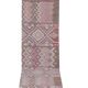 Vintage Turkish hallway rug 79x604 cm