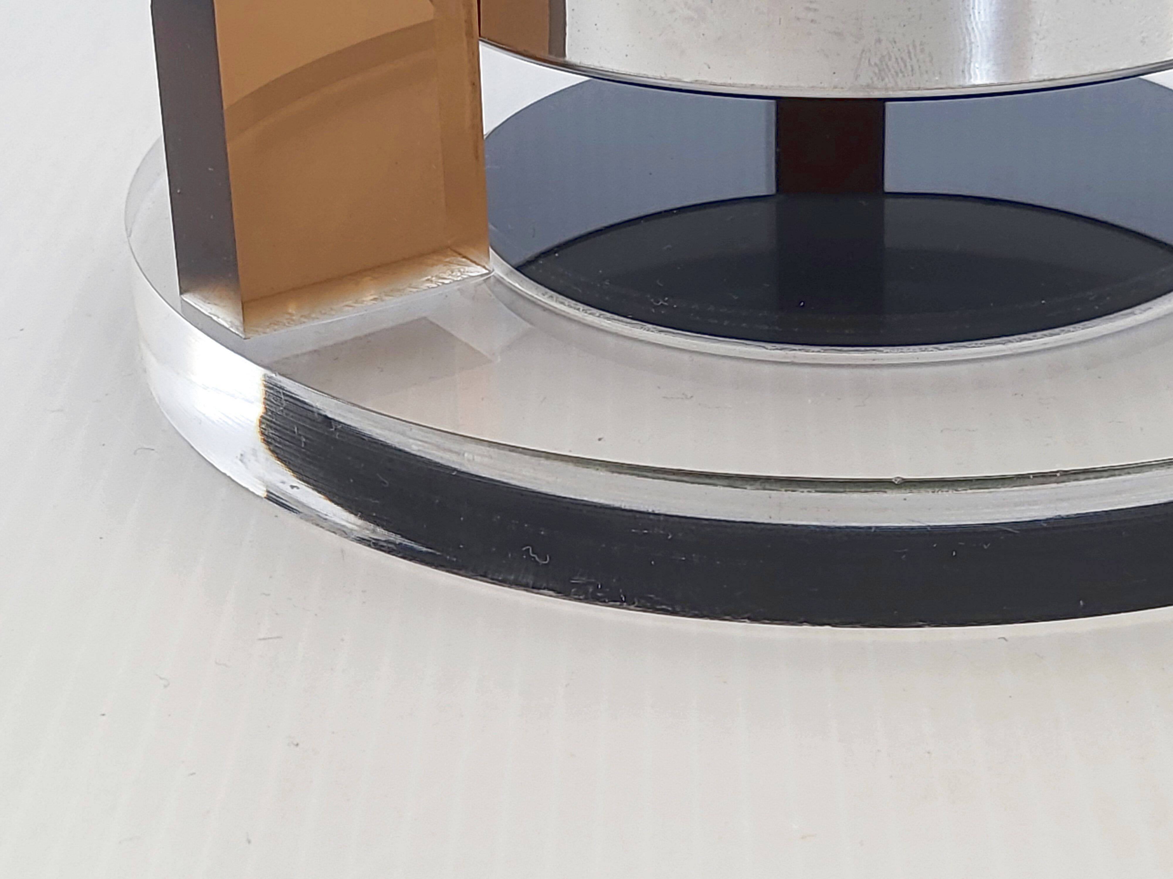 Vintage 1970s levitating magnetic ashtray