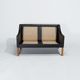 Mid Century Leather Sofa By Borge Mogensen 2208, Danish Design 1960’s