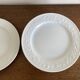 set of 8 Bernardaud Louvre neo-classical plates with laurel wreath design