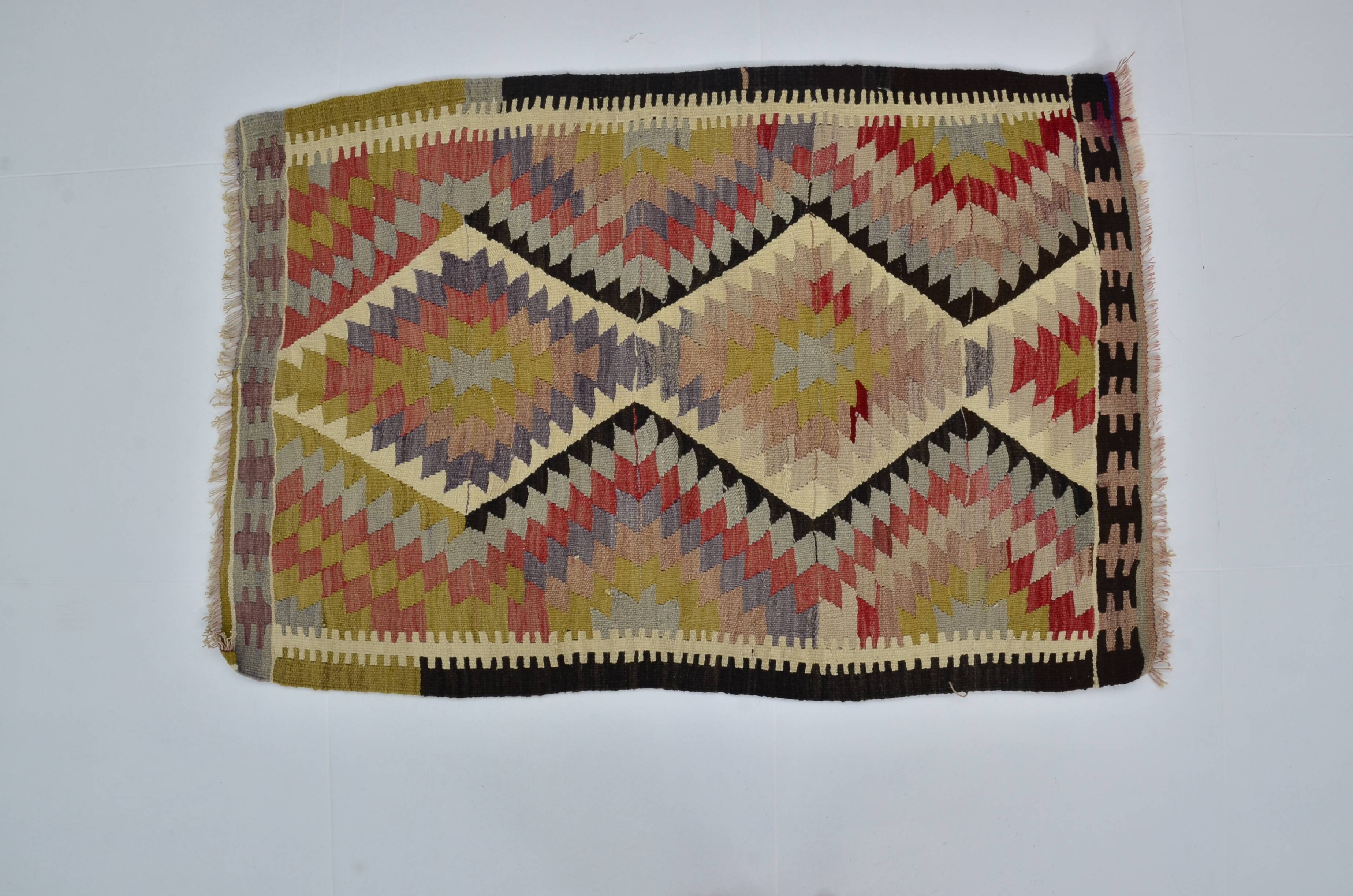 Anatolian Oushak Vintage Kilim Rug sku 3071