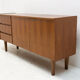 Enfilade en acajou vintage, Allemagne, années 1960