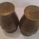 Pair of Asian vases in bronze, late 19th century.