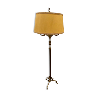 Gilded bronze parquet lamp