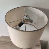 Barber lamp chrome metal brushed aluminum balls