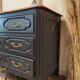 Birch wood chest of drawers