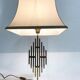 Vintage bronze table lamp, 1960s