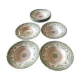 Set de 10 assiettes creuses
