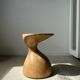 Solid wood sofa end