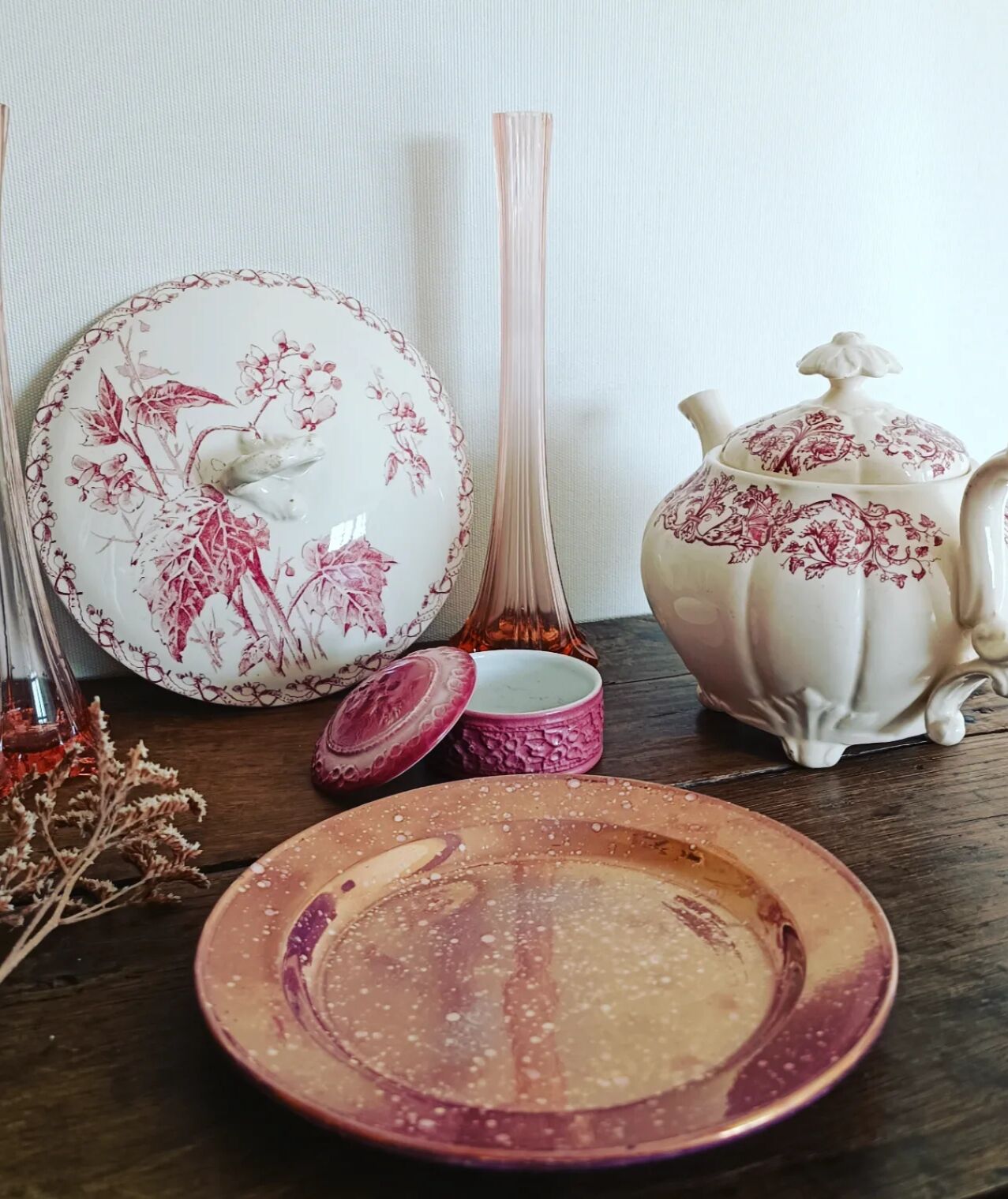 Assiette Burgos en faïence fine de Sarreguemines