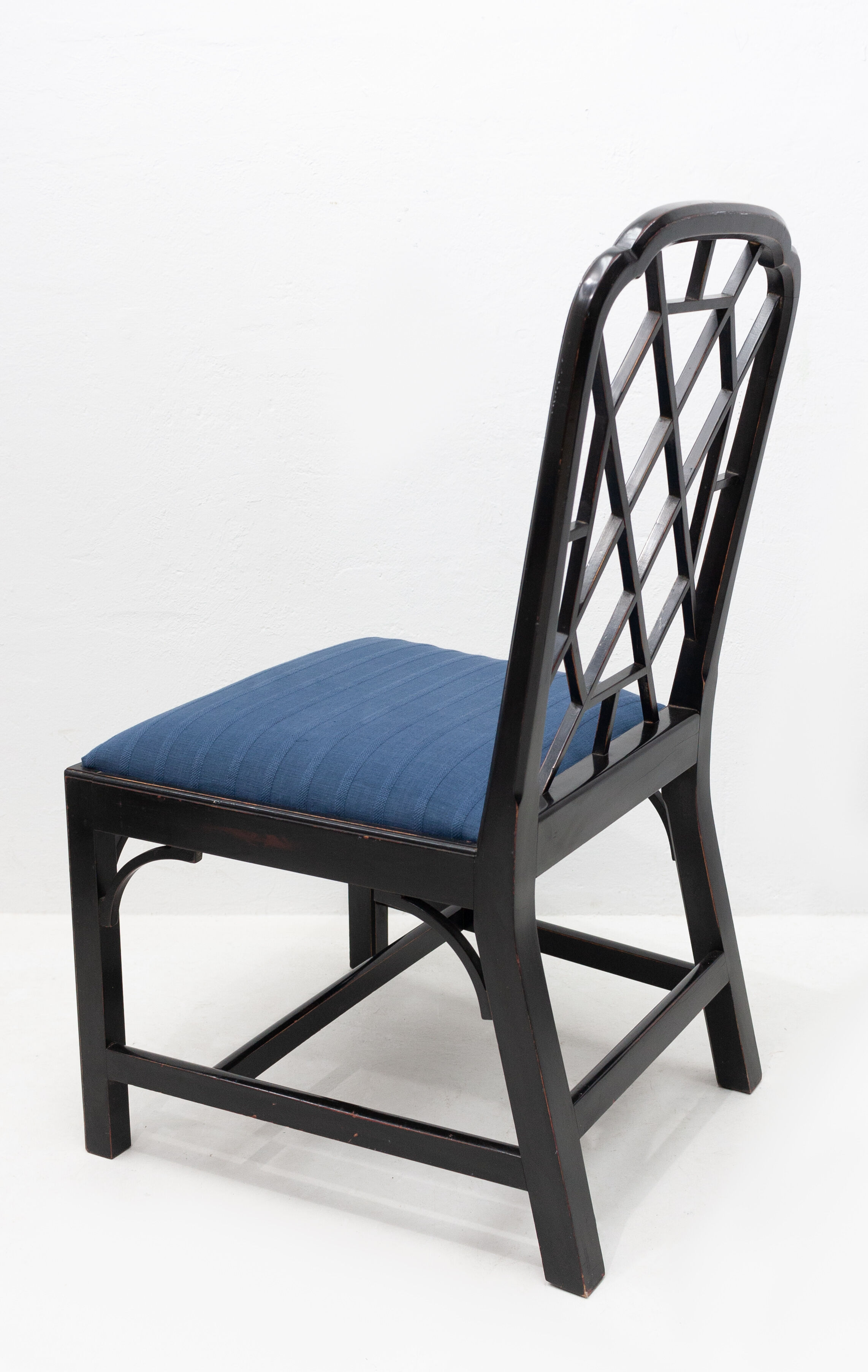 4 Chinese Chippendale chairs