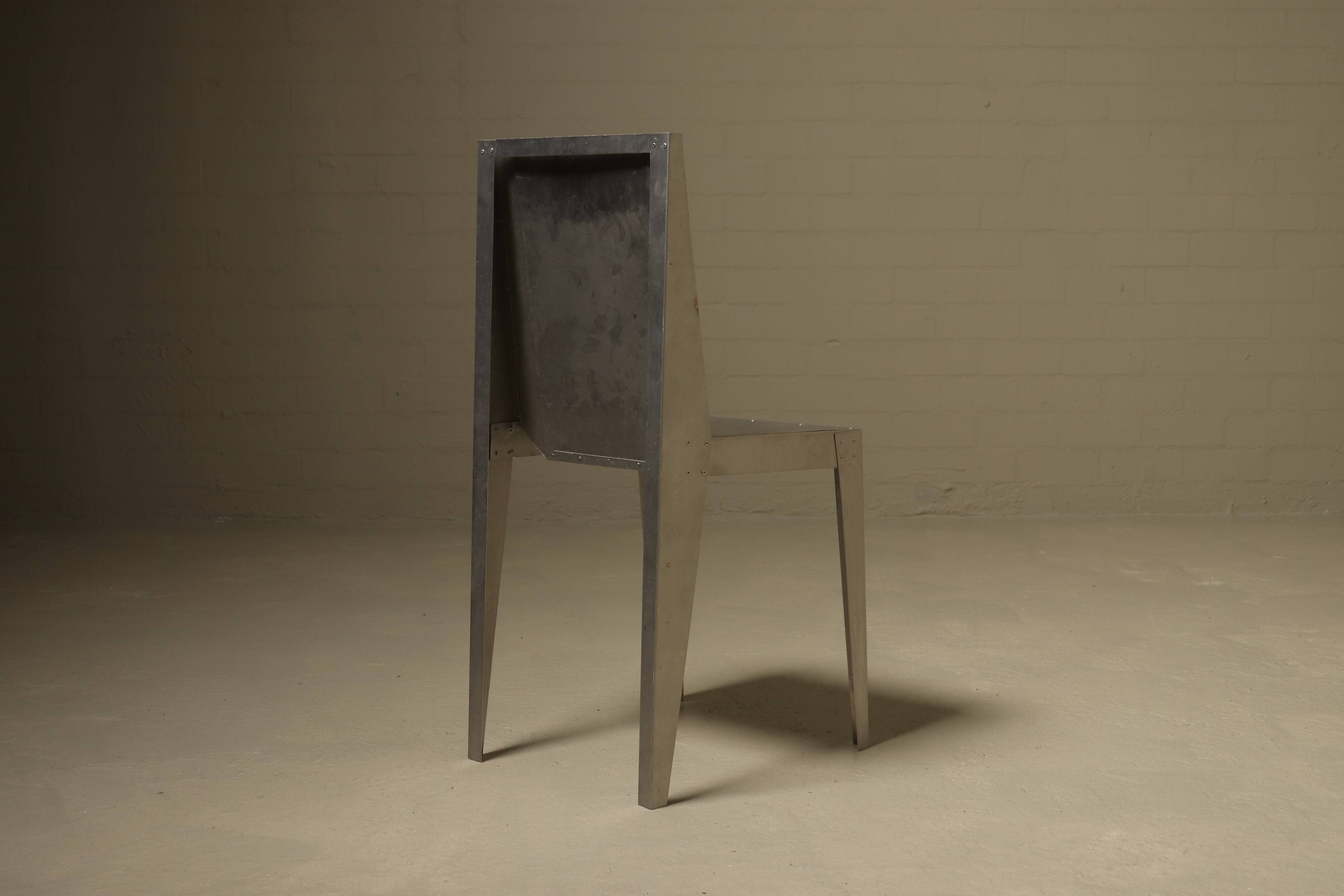 Prototype Design Aluminum Chair 1980s