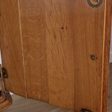 Oak bar furniture art deco style